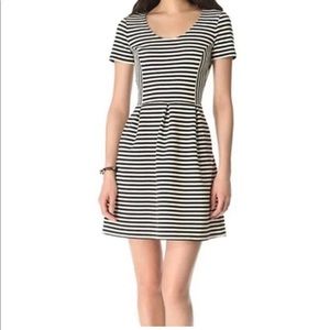 Madewell Striped Knit Mini Dress with Pockets Size 2